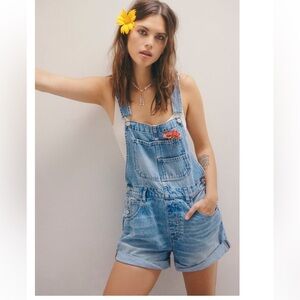 COPY - We the free people ziggy shortalls overalls shorts